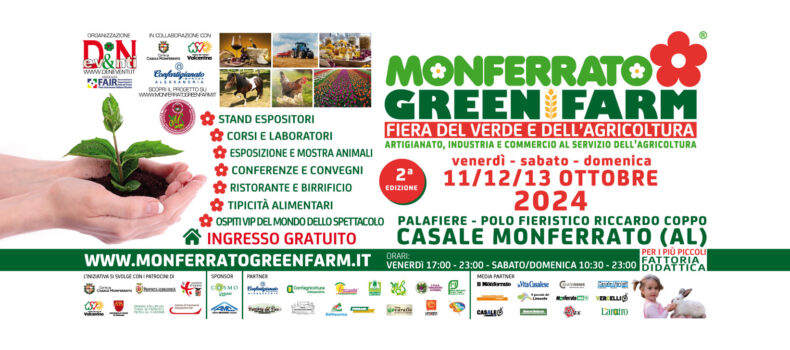 Anticipazioni fiera Monferrato Green Farm: scopriamo l’area Vivai e Benessere